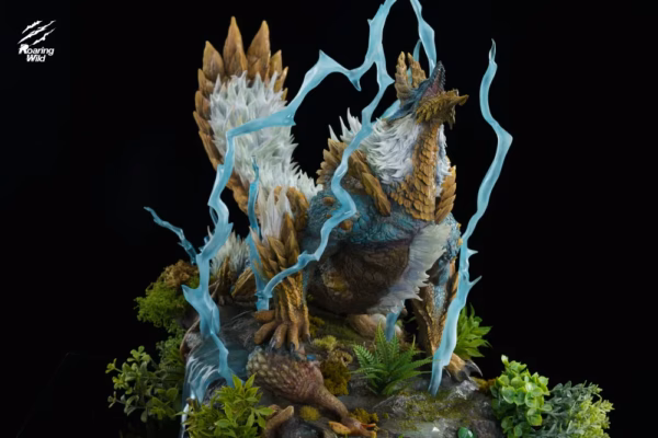 Monster Hunter Roaring Wild Studio Zinogre Resin Statue 4