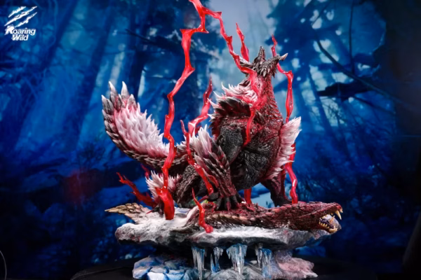Monster Hunter Roaring Wild Studio Zinogre Resin Statue 5