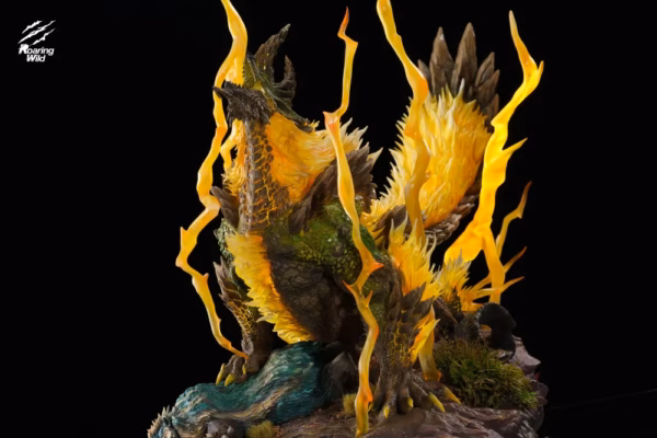 Monster Hunter Roaring Wild Studio Zinogre Resin Statue 6
