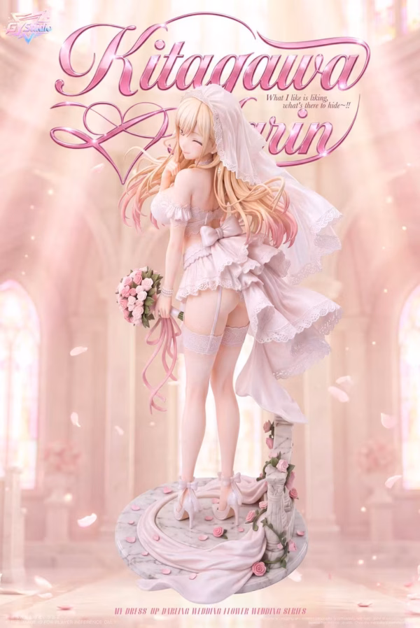 My Dress Up Darling GY Studio Kitagama Marin Wedding Dress Resin Statue 2