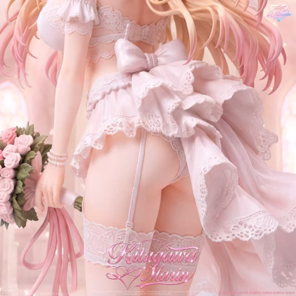 My Dress Up Darling GY Studio Kitagama Marin Wedding Dress Resin Statue 4