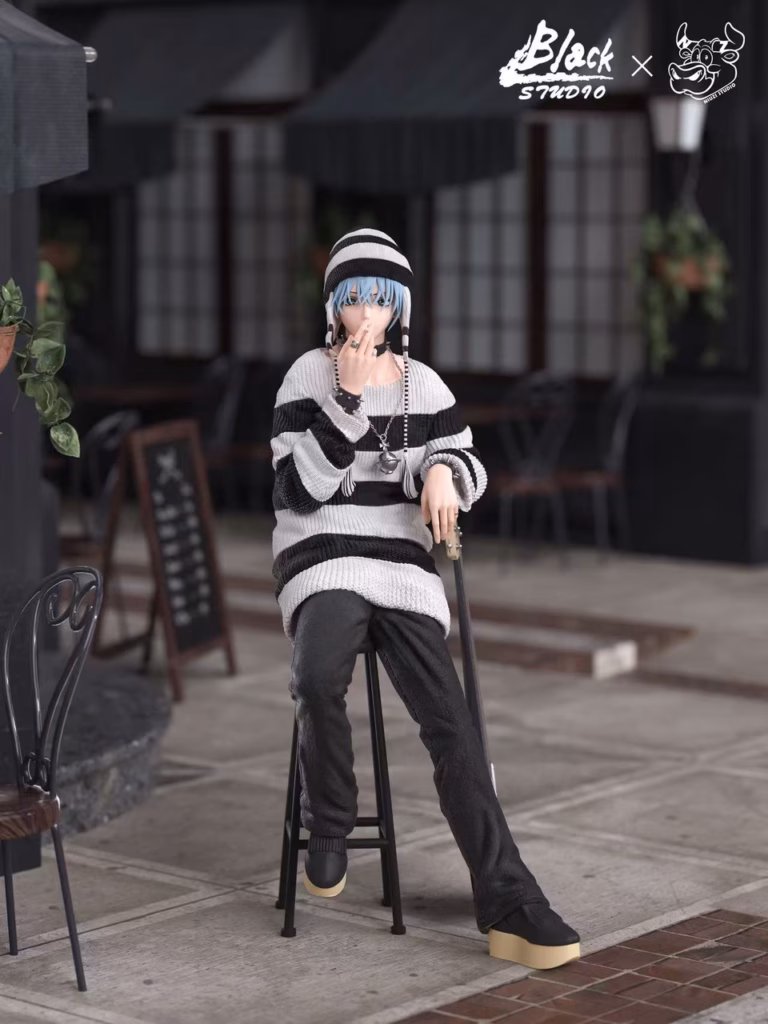 NaNa Black × Niuzi Studio Okazaki Shinichi V3 Resin Statue