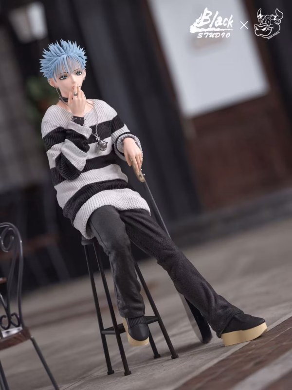 NaNa Black × Niuzi Studio Okazaki Shinichi V3 Resin Statue 3