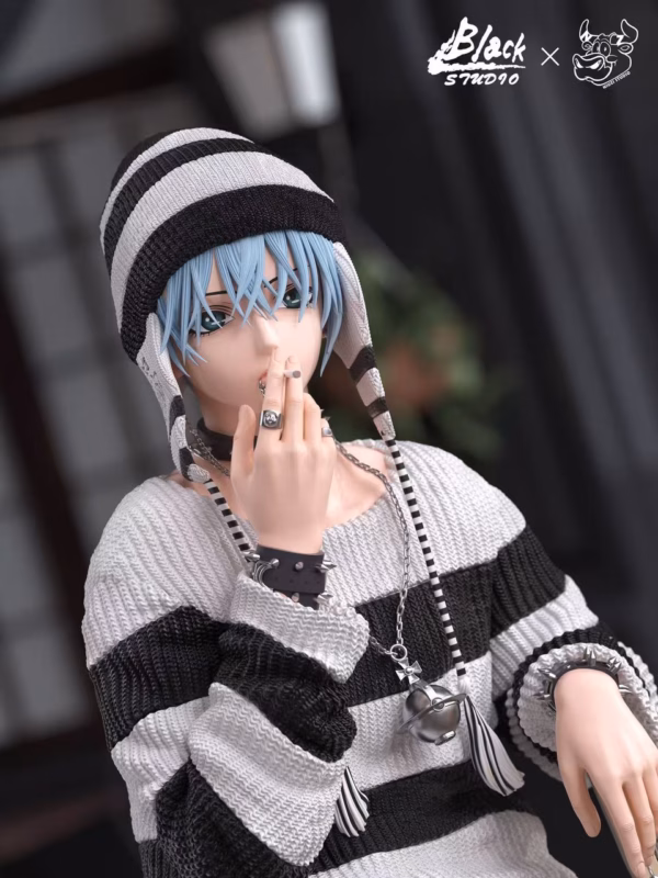 NaNa Black × Niuzi Studio Okazaki Shinichi V3 Resin Statue 4