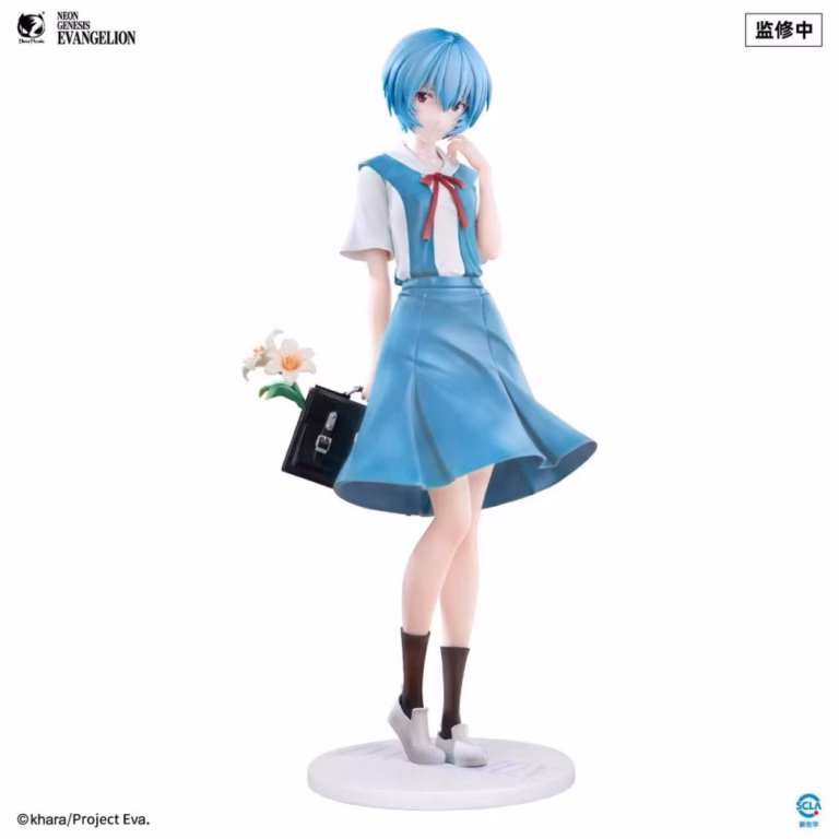 Neon Genesis Evangelion BearPanda Studio Rei Ayanami School Uniform Licensed Figure