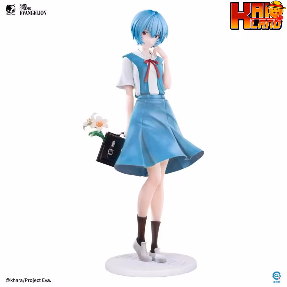 Neon Genesis Evangelion BearPanda Studio Rei Ayanami School Uniform Licensed Figure