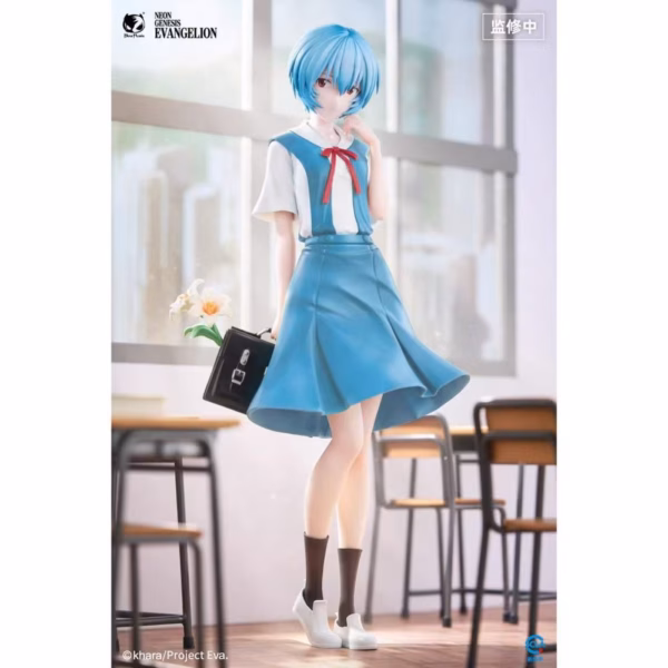 Neon Genesis Evangelion BearPanda Studio Rei Ayanami School Uniform Licensed Figure 2