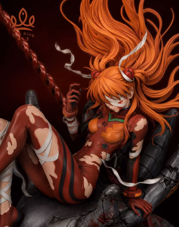 Neon Genesis Evangelion Sea King Studio Asuka Langley Sohryu Resin Statue 4