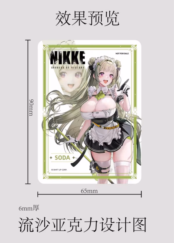 Nikke Goddess of Victory TriEagles Studio Soda Licensed Resin Statue 3