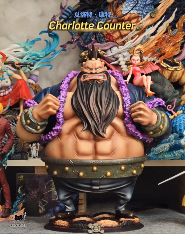 One Piece Black Studio Charlotte Counter x Charlotte Mondee Resin Statue 2