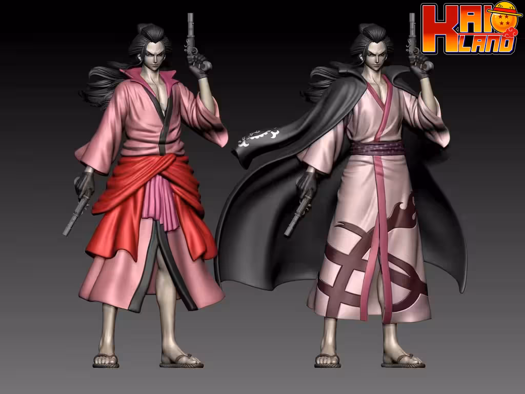 One Piece Longhu × Ghost Studio Izou Resin Statue