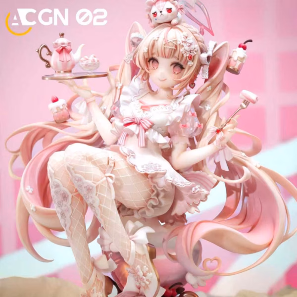 Original ACGN 02 Studio Lisettes Marshmallow Party Resin Statue 2