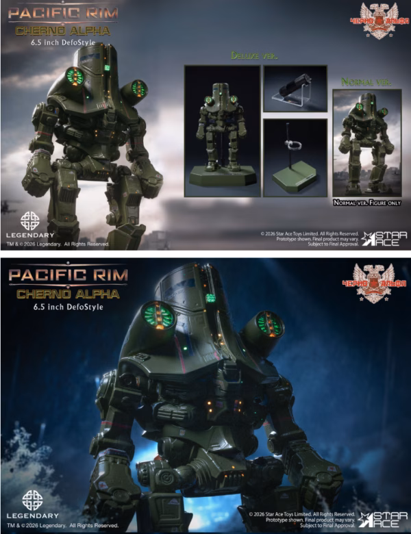 Pacific Rim Star Ace Toys DefoStyle Cherno Alpha Action Figure 1