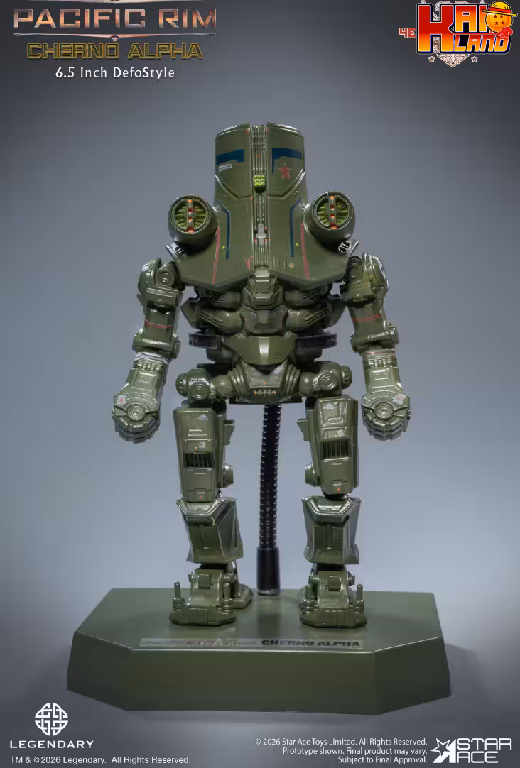 Pacific Rim Star Ace Toys DefoStyle Cherno Alpha Action Figure