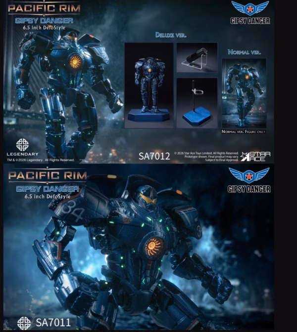 Pacific Rim Star Ace Toys DefoStyle Gipsy Danger Action Figure 2