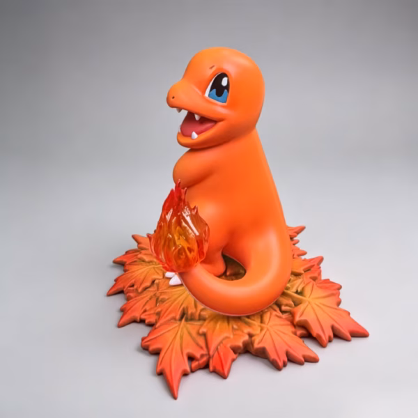 Pokemon Miumiu Studio Charmander Resin Statue 2