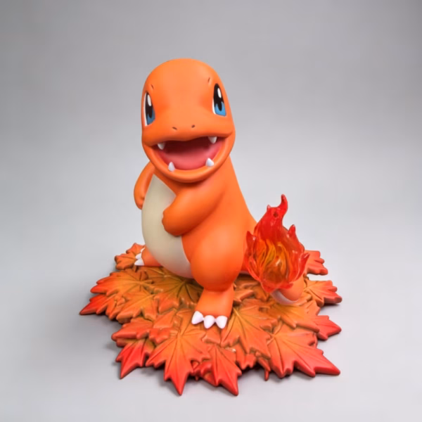 Pokemon Miumiu Studio Charmander Resin Statue 3