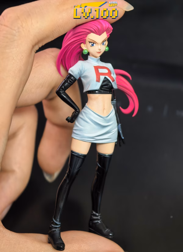 Pokemon SXB Studio Team Rocket Resin Statue 4