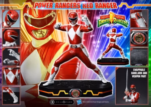 Power Rangers Prime 1 Red Ranger Licensed Resin Statue