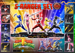 Power Rangers Prime 1 Studio Power Rangers 5 Rangers Licensed Resin Statue