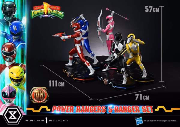 Power Rangers Prime 1 Studio Power Rangers 5 Rangers Licensed Resin Statue 10 Power Rangers Prime 1 Studio Power Rangers 5 Rangers Licensed Resin Statue 10