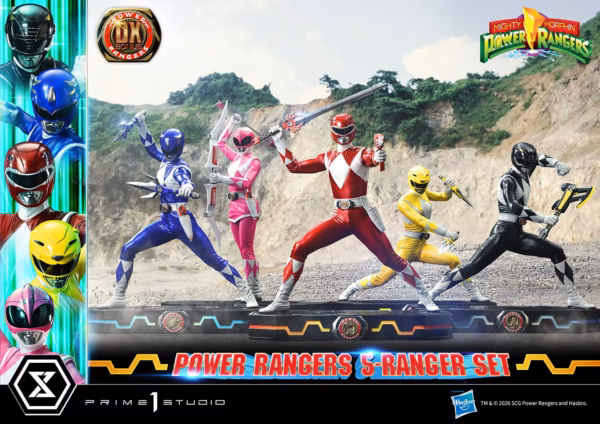 Power Rangers Prime 1 Studio Power Rangers 5 Rangers Licensed Resin Statue 2 Power Rangers Prime 1 Studio Power Rangers 5 Rangers Licensed Resin Statue 2