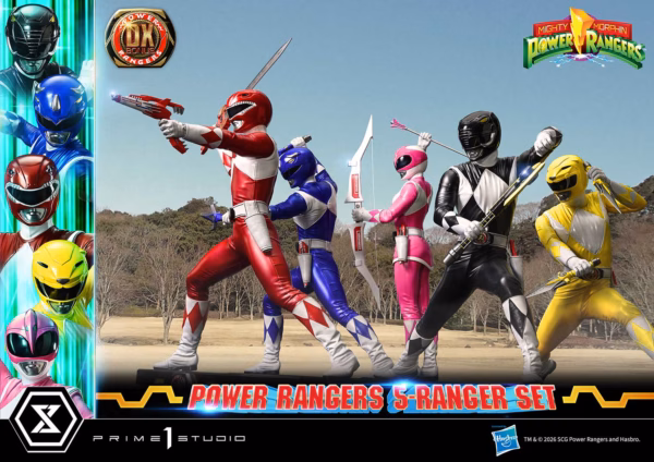 Power Rangers Prime 1 Studio Power Rangers 5 Rangers Licensed Resin Statue 3 Power Rangers Prime 1 Studio Power Rangers 5 Rangers Licensed Resin Statue 3