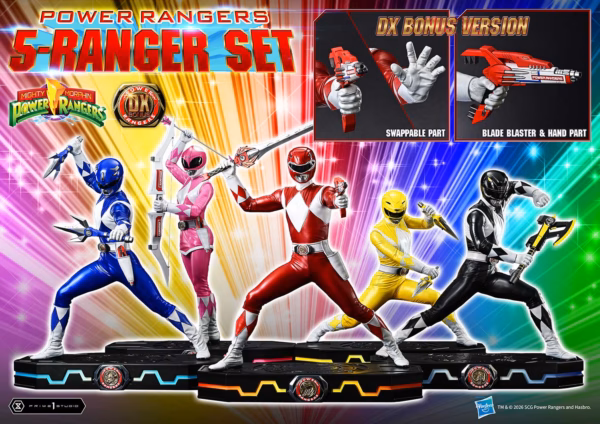 Power Rangers Prime 1 Studio Power Rangers 5 Rangers Licensed Resin Statue 4 Power Rangers Prime 1 Studio Power Rangers 5 Rangers Licensed Resin Statue 4