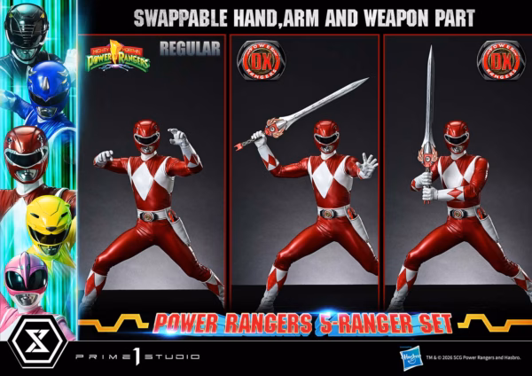 Power Rangers Prime 1 Studio Power Rangers 5 Rangers Licensed Resin Statue 5 Power Rangers Prime 1 Studio Power Rangers 5 Rangers Licensed Resin Statue 5