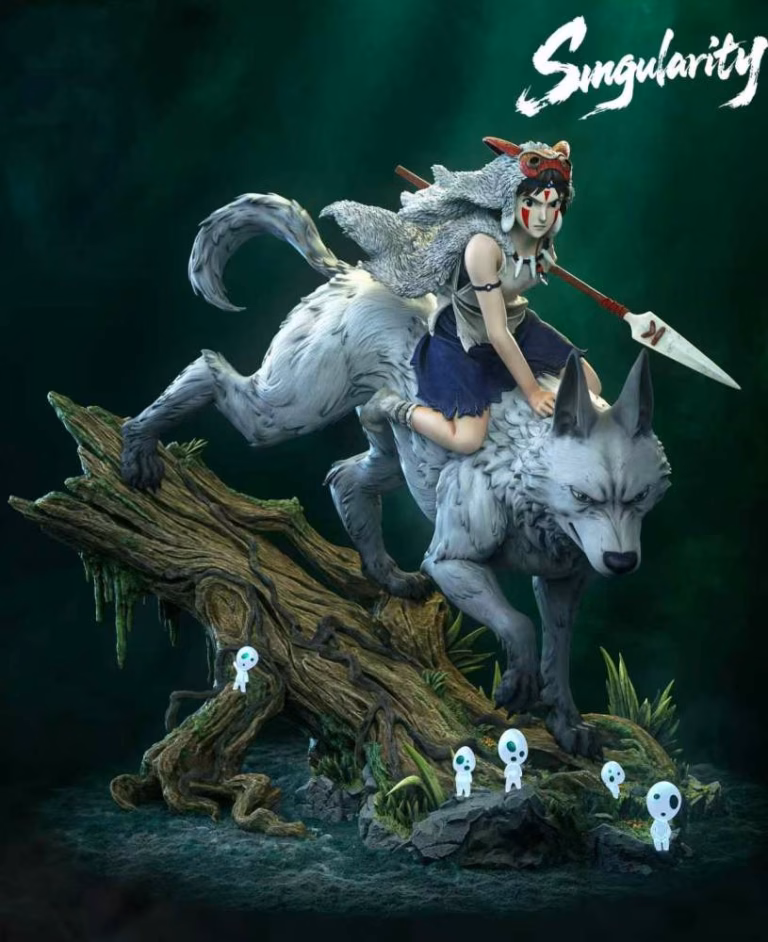 Princess Mononoke Singularity Studio San Resin Statue