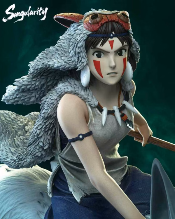 Princess Mononoke Singularity Studio San Resin Statue 2