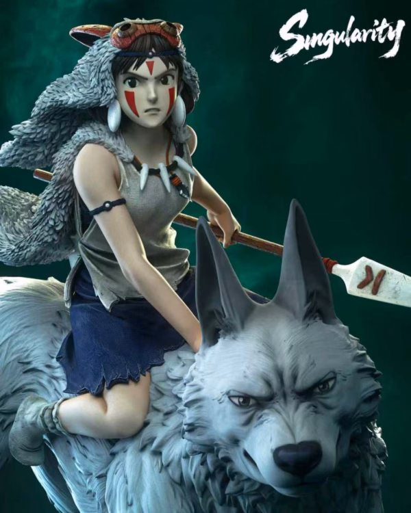 Princess Mononoke Singularity Studio San Resin Statue 4