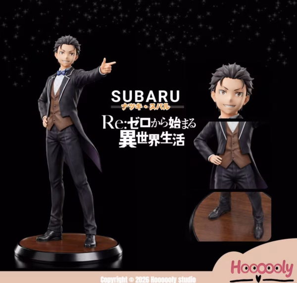Re Zero kara Hajimeru Isekai Seikatsu Hoooooly Studio Natsuki Subaru Resin Statue 3