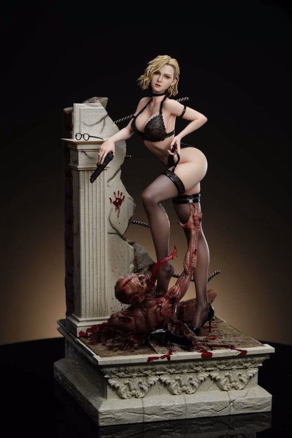 Resident Evil CarveFacF Studio x RanDian Studio Grace Ashcroft Resin Statue 6