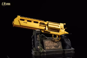 Resident Evil Requiem Panda Studio Requiem x Tactical handaxe Gold Limited Version Resin Statue