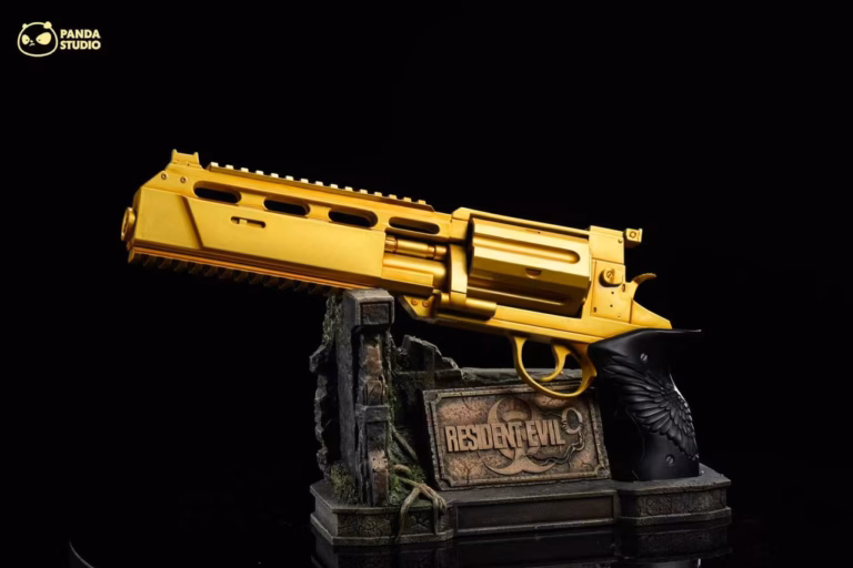 Resident Evil Requiem Panda Studio Requiem x Tactical handaxe Gold Limited Version Resin Statue
