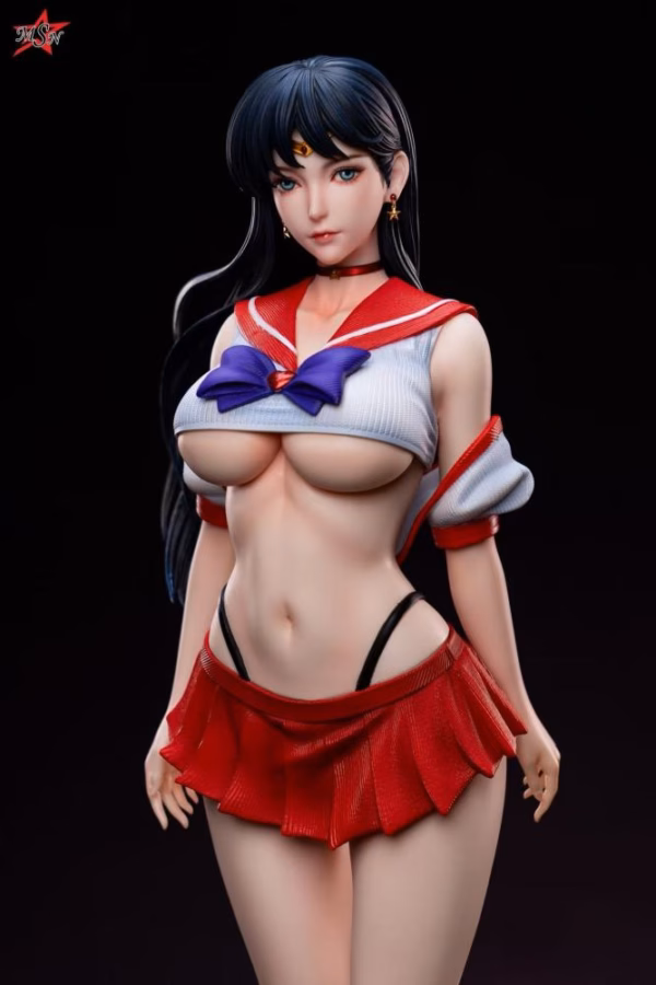 Sailor Moon MSN Studio Sailor Mars Resin Statue 3