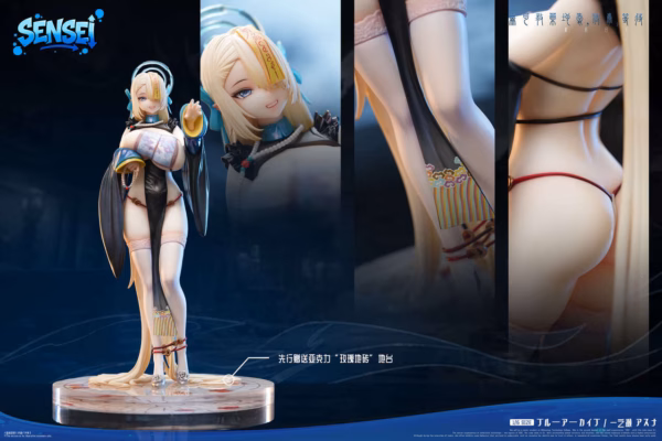 Sensei Studio Zombie Girl Resin Statue 4