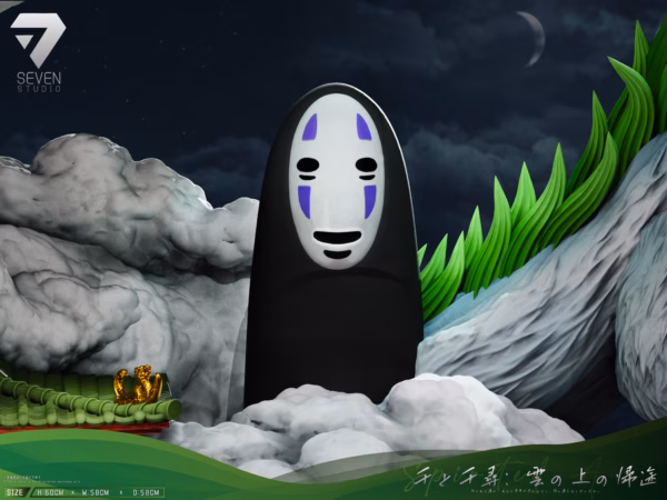 Spirited Away Seven Studio Return Above the Clouds Resin Statue 99