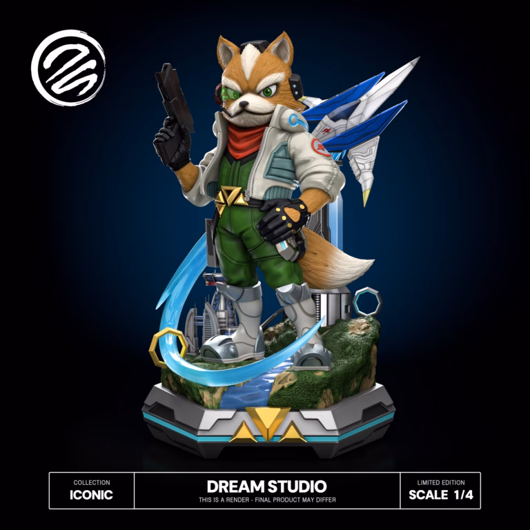 Star Fox Zero Dream Studio Fox McCloud Resin Statue