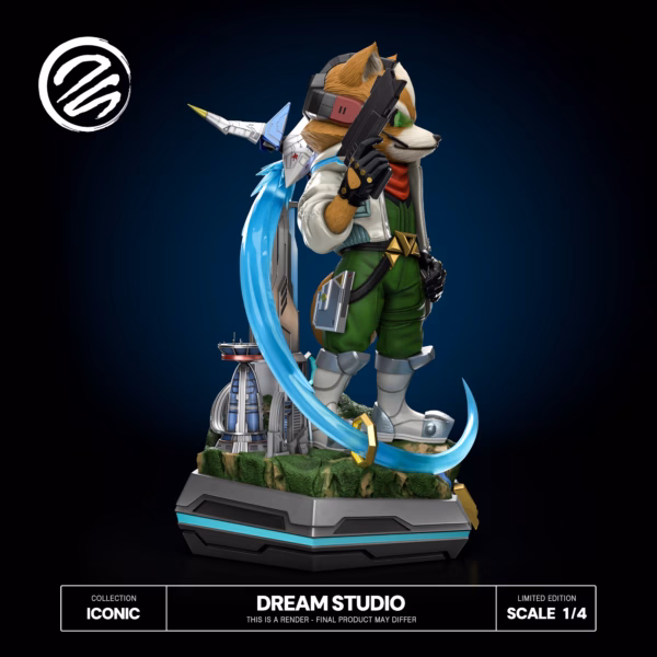 Star Fox Zero Dream Studio Fox McCloud Resin Statue 2
