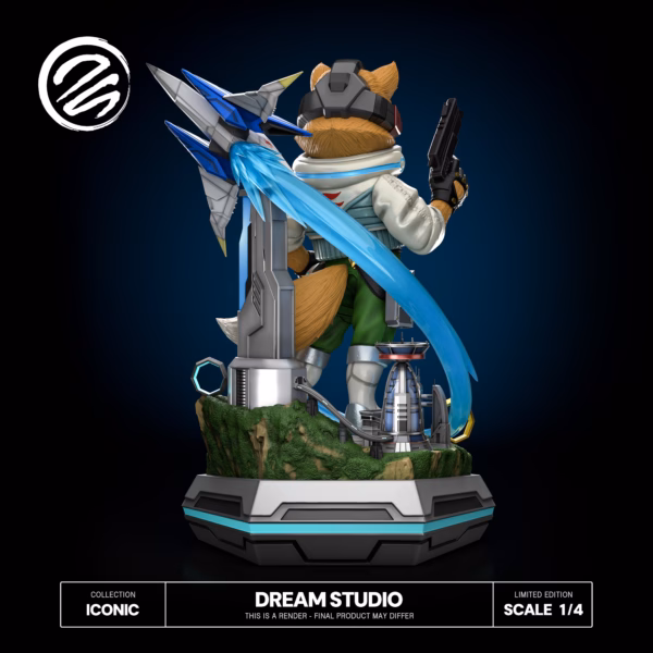 Star Fox Zero Dream Studio Fox McCloud Resin Statue 3