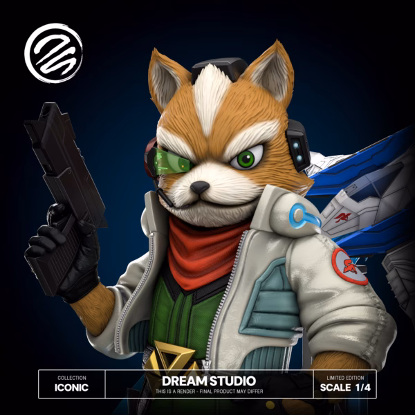 Star Fox Zero Dream Studio Fox McCloud Resin Statue 5