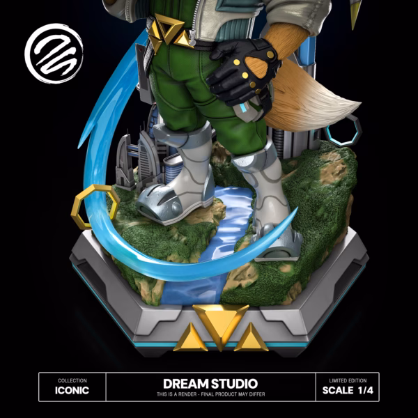 Star Fox Zero Dream Studio Fox McCloud Resin Statue 6