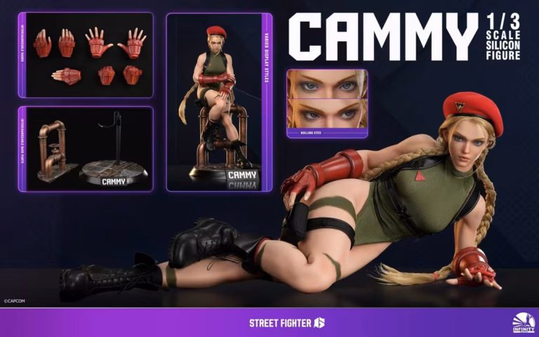 Street Fighter Infinity Studio Cammy Action Figure