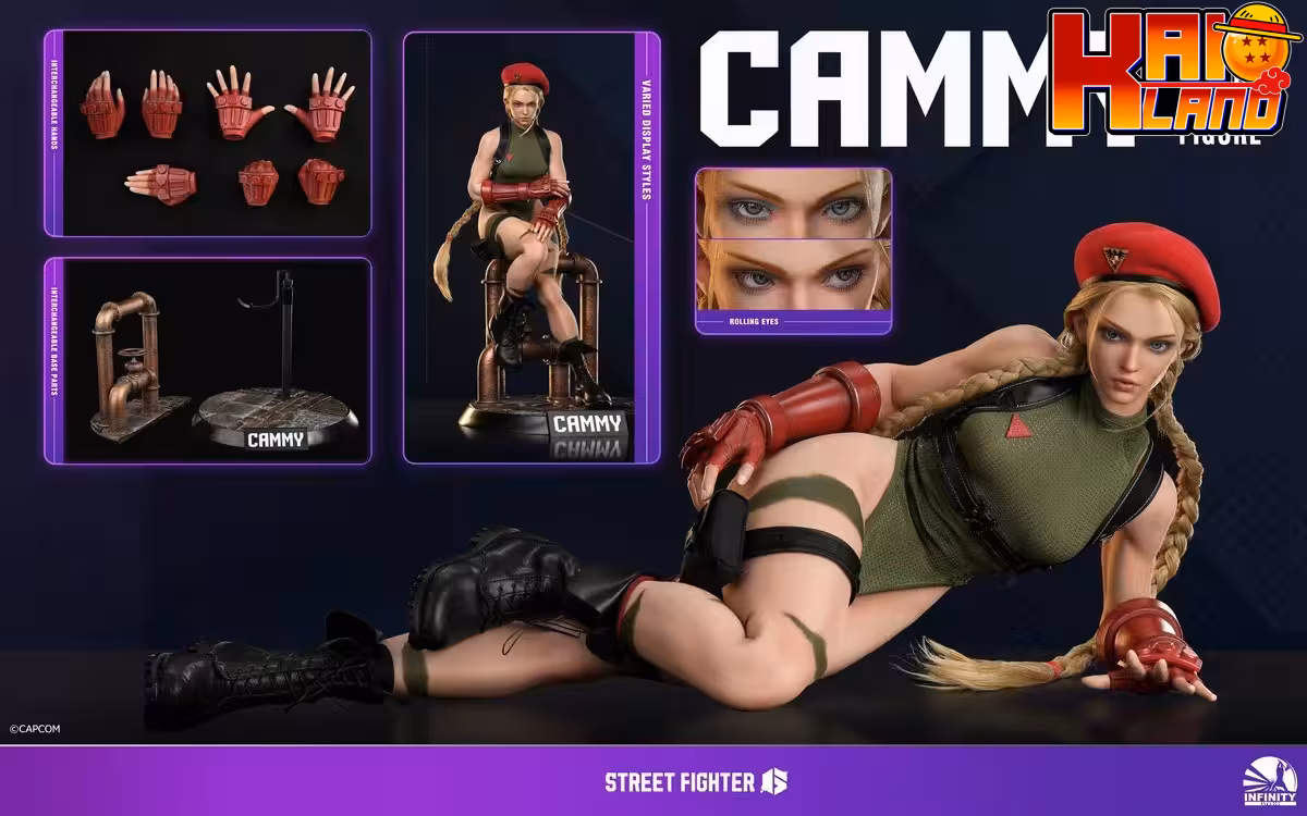 Street Fighter Infinity Studio Cammy Action Figure