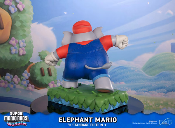 Super Mario Bros Wonder Bros First 4 Figures Studio Elephant Mario Resin Statue 6