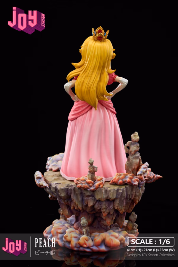 Super Mario Joy Station Princess Peach Resin Statue 3
