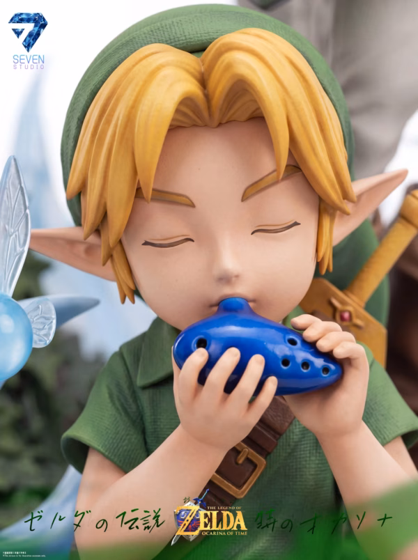 The Legend of Zelda Ocarina of Time Seven StudioLink The Hero of Time Resin Statue 5