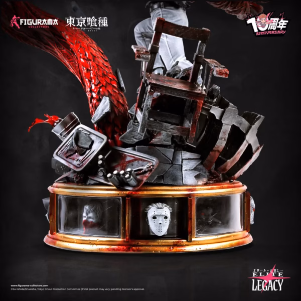 Tokyo Ghoul FiguramaKen Kaneki Vs Yamori 10th Anniversary Edition Licensed Resin Statue 4